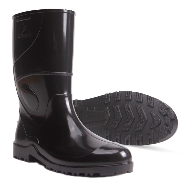 Bota PVC Cano Médio 29Cm Preto com Forro INNPRO Work - CA 36025