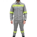 Calça Anti Chama Nr10 Com Refletivo Epi Fortline - CA 47307