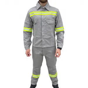 Calça Anti Chama Nr10 Com Refletivo Epi Fortline - CA 47307