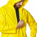 Capa De Chuva Amarela Impermeável PVC Forrado Com Capuz - CA 28449