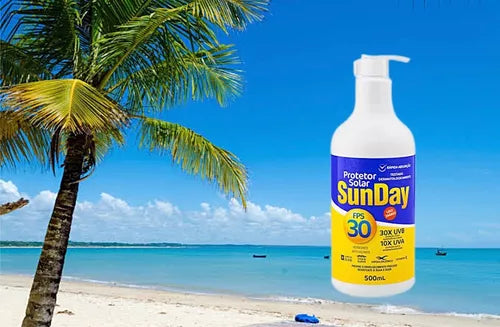 Protetor Solar Profissional 30 FPS - 500 ml - Sunday Nutriex