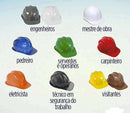 Capacete de Segurança com Carneira Todas as Cores CA 36099 - Genesis
