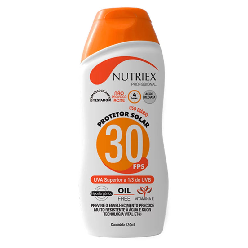 Protetor Solar Profissional 30 FPS - 120 ml - Nutriex